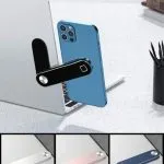 Support aluminium pour écran et téléphone