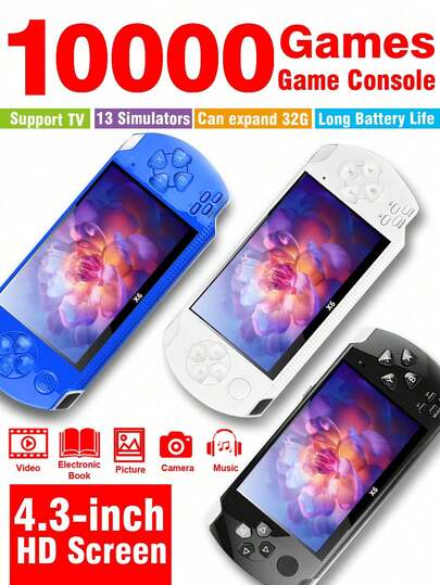 1775790150982473f81bb35c260619ea99e690cbb6_thumbnail_405x552.jpg Console Rétro 4,3″ – 10 000+ Jeux, Connexion TV