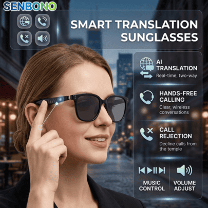 1775896878d4659a644f3f172ae211a0b69e871387_thumbnail_405x552.png Lunettes-Écouteurs SENBONO – Traduction IA