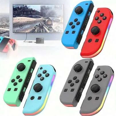 Manettes Joy-Con sans fil RGB pour Nintendo Switch