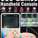 Mini console rétro 3 pouces avec 500 jeux