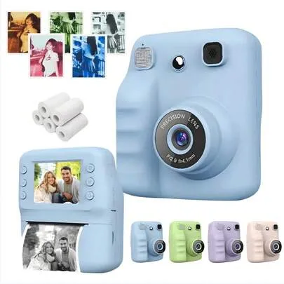 Appareil photo instantané 1080p rechargeable USB