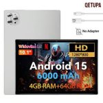 Tablette Qetupa 10,1″ Android 15 – 4Go/64Go