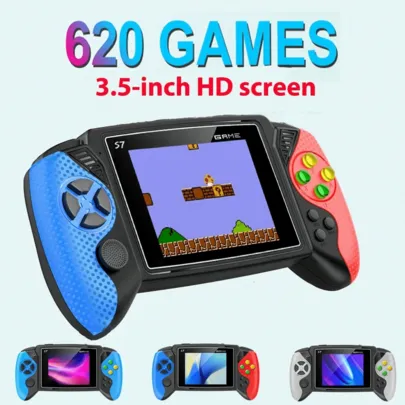 Console portable S7 avec 620 jeux – 1020 mAh