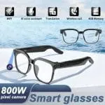 Lunettes intelligentes LIGE avec caméra et traduction IA