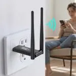 Répéteur WiFi Teckwe – Double Antenne