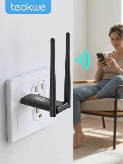 Répéteur WiFi Teckwe – Double Antenne