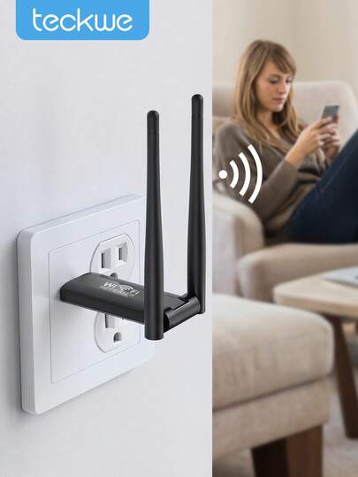 Répéteur WiFi Teckwe – Double Antenne (V2)