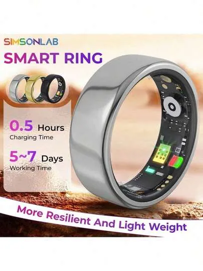 Anneau connecté étanche IP68 avec suivi fitness