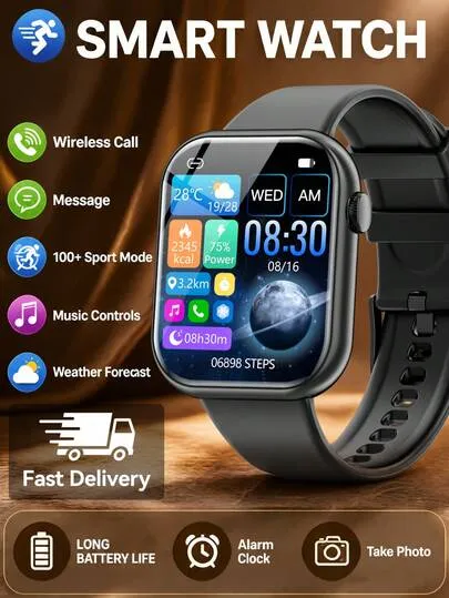 Montre Connectée 2026 avec Appel Bluetooth