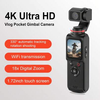1783174062ab2d34739410ef16c5ea3ed32cf45363_thumbnail_405x552.jpg NEWPOCKET Caméra d’action 4K rotative avec suivi 330°