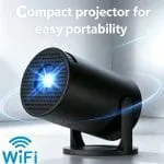 Mini Projecteur HD Portable – Compatible 4K