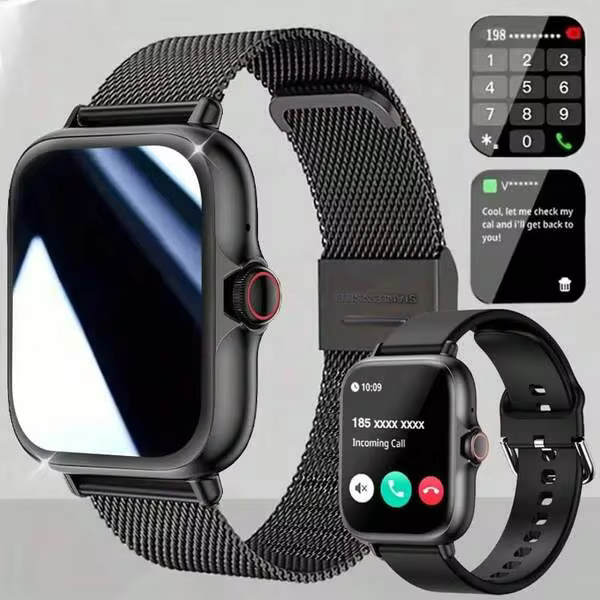 Montre connectée HD avec écran tactile 1,83 pouces