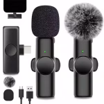 Microphone cravate sans fil USB-C pour smartphone