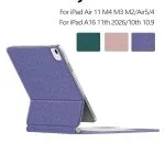 Clavier magnétique rétroéclairé avec pavé tactile pour iPad