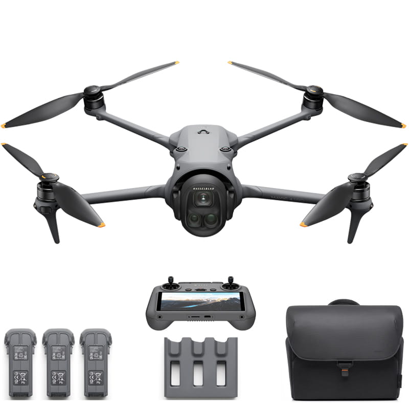 Drone DJI Mavic 4 Pro Fly More Combo Drone DJI Mavic 4 Pro Fly More Combo avec radiocommande et accessoires
