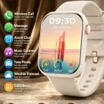Montre connectée 1,85 pouce avec appels, suivi sportif et cardio