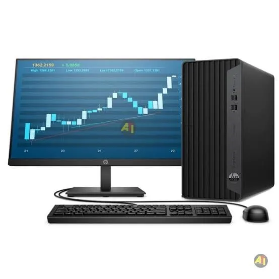 PC de Bureau HP Pro - Intel Core i5 10e génération avec écran 22 pouces, clavier et souris