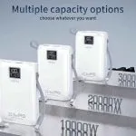 Powerbank HEPU Mini 10000 mAh à charge rapide 22,5 W