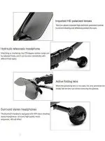 Lunettes Polarisées avec Écouteurs Bluetooth