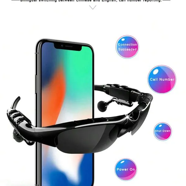 Lunettes Polarisées avec Écouteurs Bluetooth