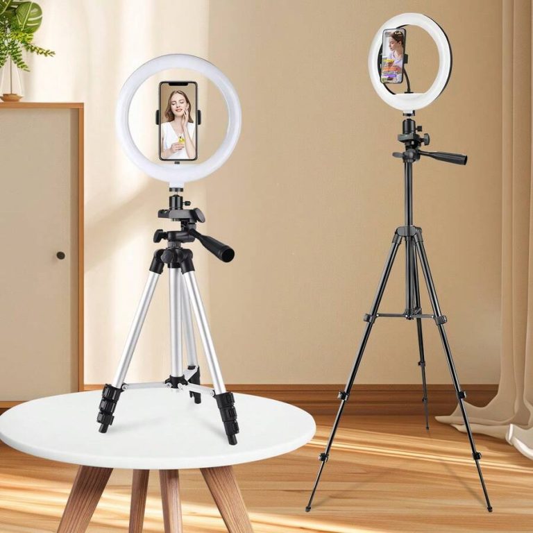 Trépied AXNEN 12″ avec Anneau Lumineux LED