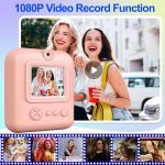 Appareil Photo Instantané + Imprimante 1080P