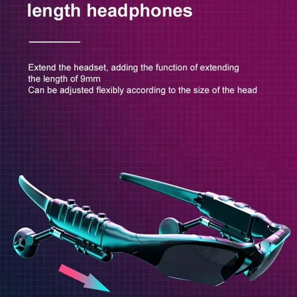 Lunettes Polarisées avec Écouteurs Bluetooth