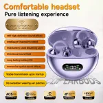 Écouteurs Clip Bluetooth 6.0 Sport TWS