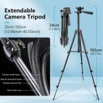 Trépied AXNEN 12″ avec Anneau Lumineux LED