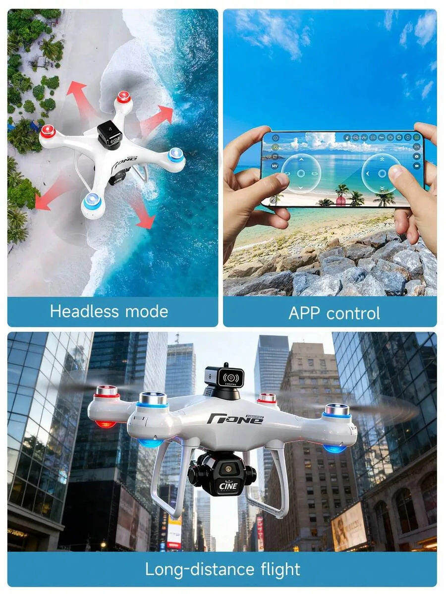 Drone AXNEN E55AIR – Double Caméra Sans Balais