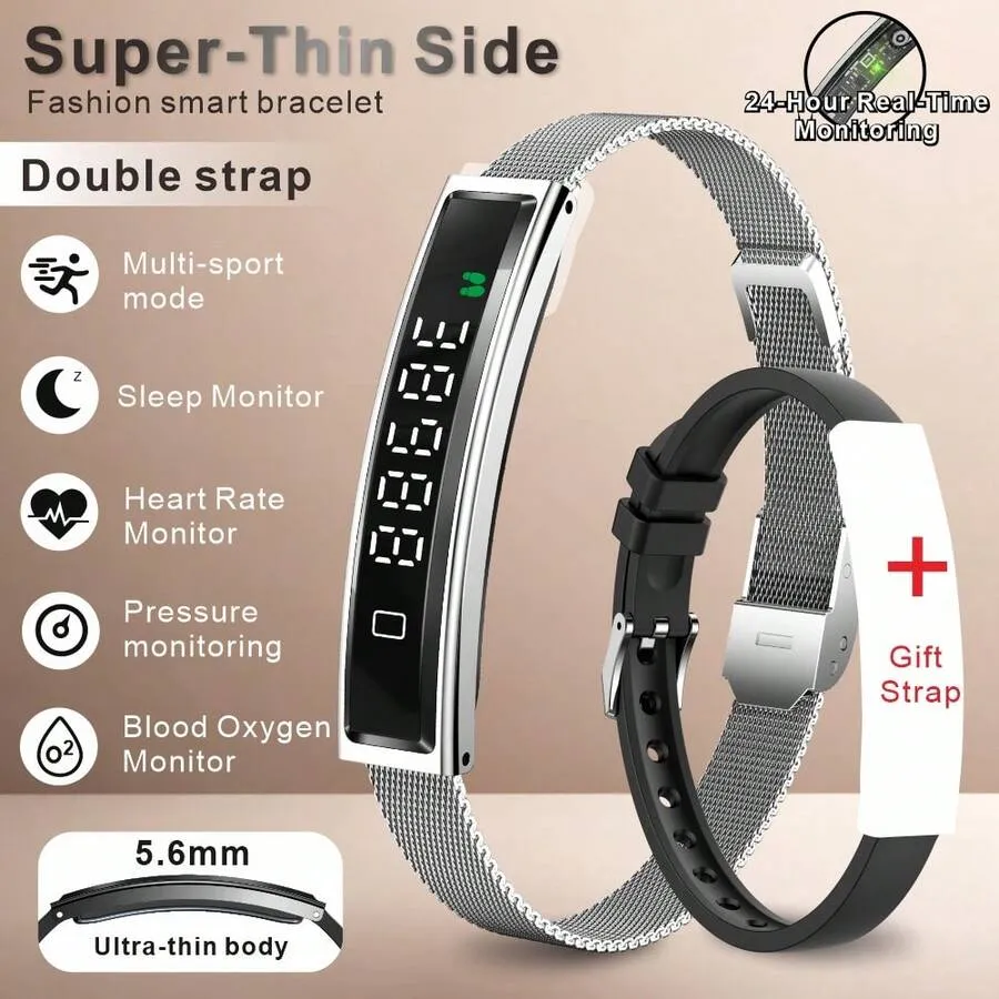 Bracelet Connecté Fitness 2026 Multi-Sports