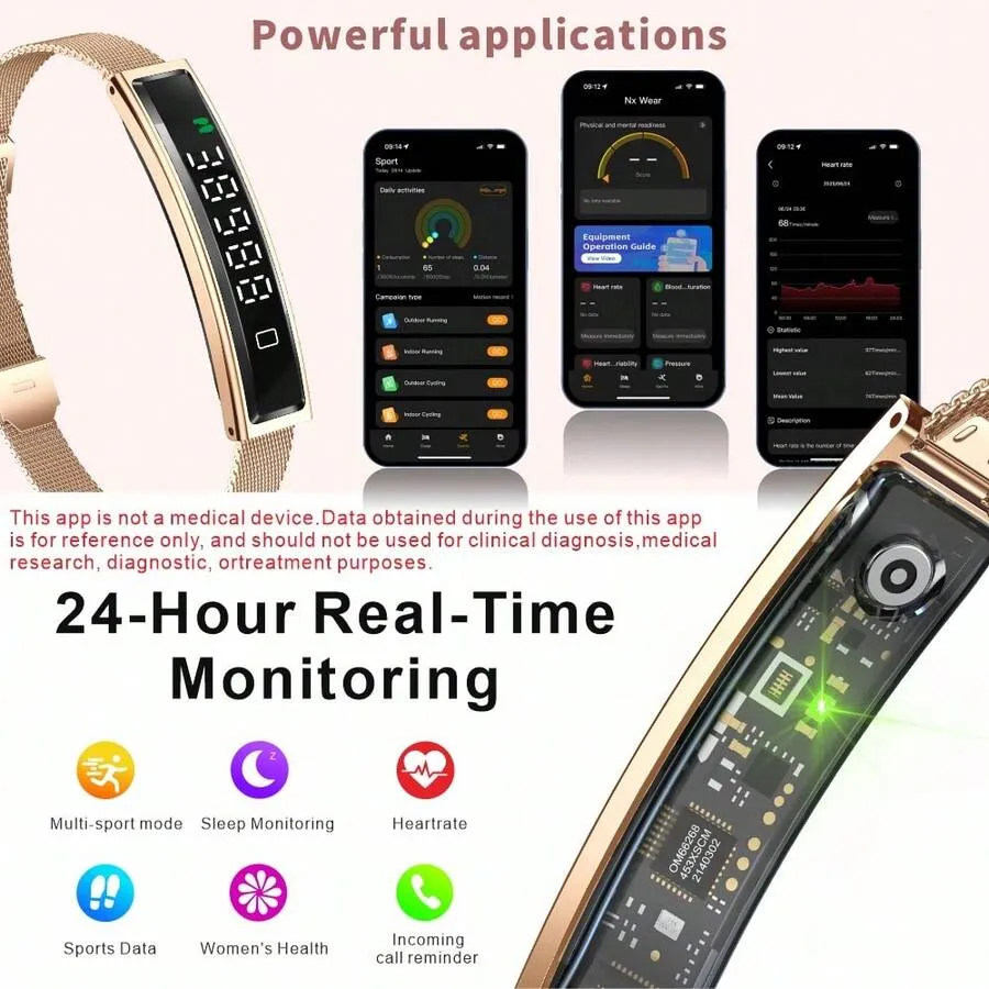 Bracelet Connecté Fitness 2026 Multi-Sports