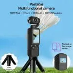 Appareil Photo 4K Zoom 16x + Carte SD 64Go