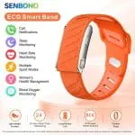 Bracelet Fitness SENBONO avec ECG