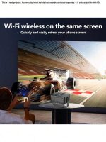 Projecteur 4K WiFi 6 Bluetooth – Cinéma Maison