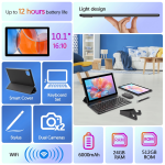 Tablette SOYES 10,1″ Android 15 + Étui