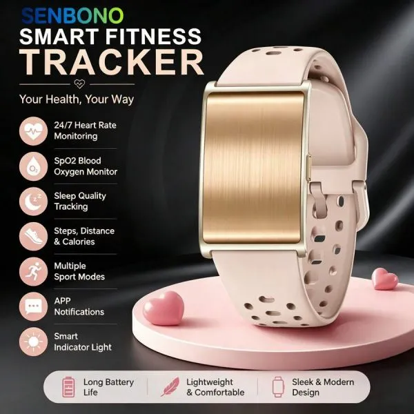Bracelet Connecté SENBONO Ultra-Fin