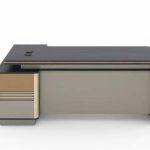 Bureau de Travail Compact YF041 – Caisson Latéral
