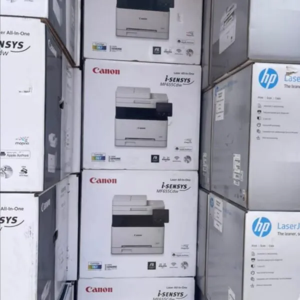 Imprimante Canon i‑SENSYS MF655Cdw – Laser couleur multifonction Wi‑Fi