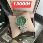 Montre Homme Automatique – Bracelet Acier & Date (Plusieurs Coloris)