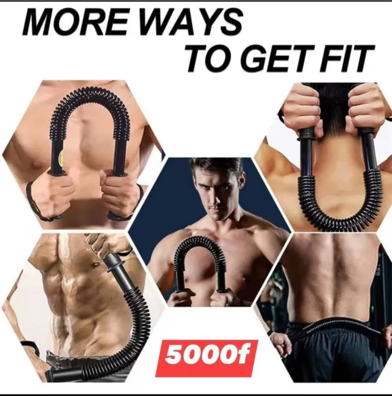 Exercices avec appareil de musculation à ressort multifonction